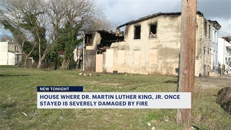 Fire severely damages New Jersey house where MLK stayed